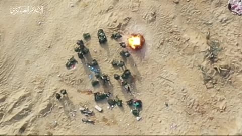 HAMAS DROPS GRENADE ON IDF