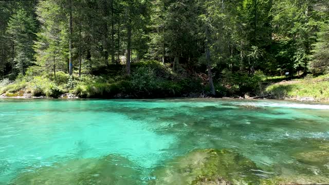 A clear river