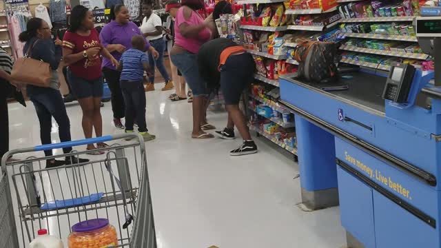 Wal-Mart Family Brawl