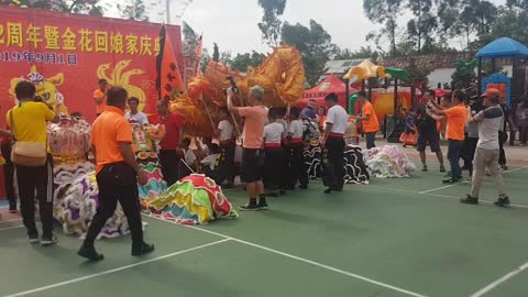 Lion Dance Perfromance