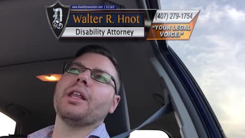 786: Question #5 of 20 most commonly asked questions for Disability Attorneys. Attorney Walter Hnot