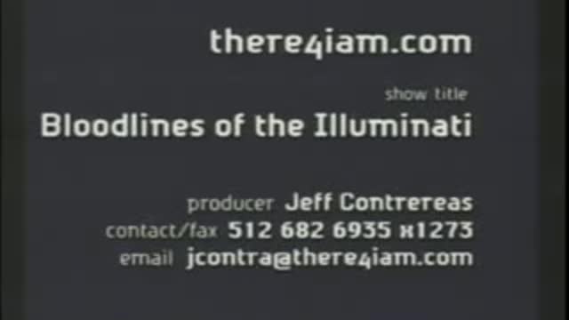 Bloodlines of the Illuminati-1990's interview