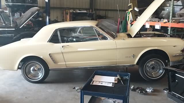 1965 Ford mustang with a 289