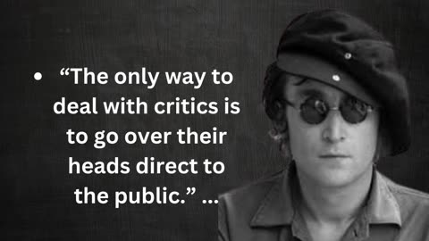 John Lennon's most memorable quotes