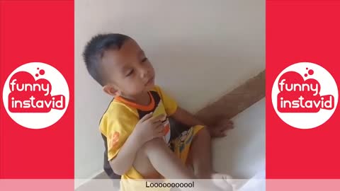 Toddler Sleepy And Dozing Whilst Sitting Down! Almost Falls over! MUST WATCH