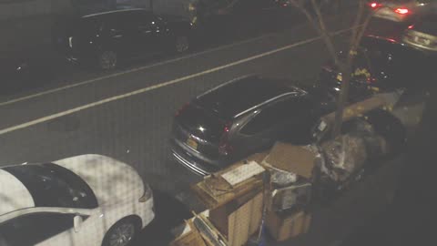 2020 1203 large amounts of trash placed next to my apt
