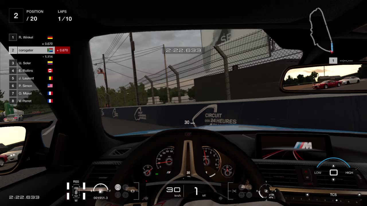 GRAN TURISMO SPORT BMW M4 LOSES CONTROL