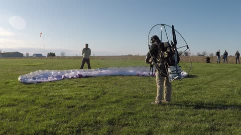 Parmotor first takeoff FAIL
