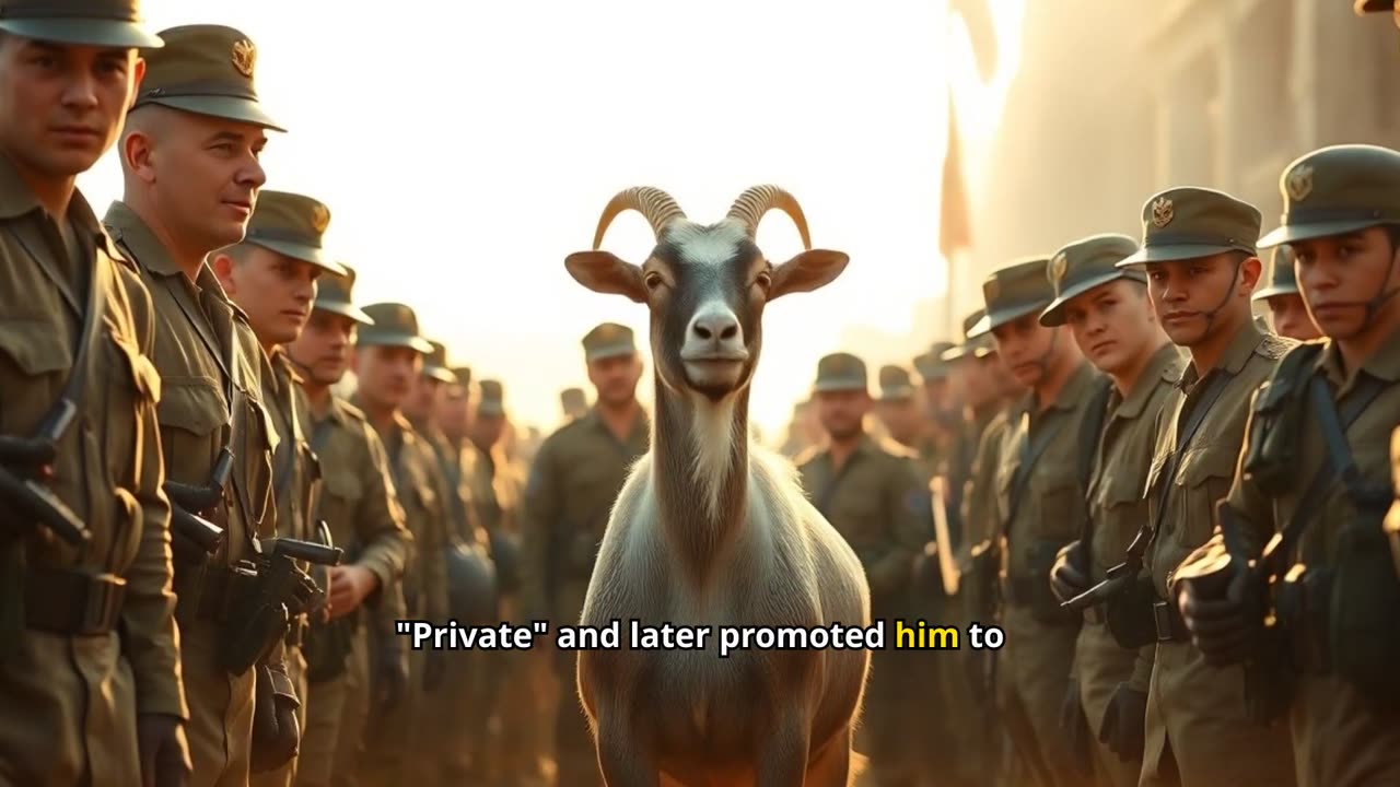 "Bill the War Goat: The Unsung Hero of the Battlefield"