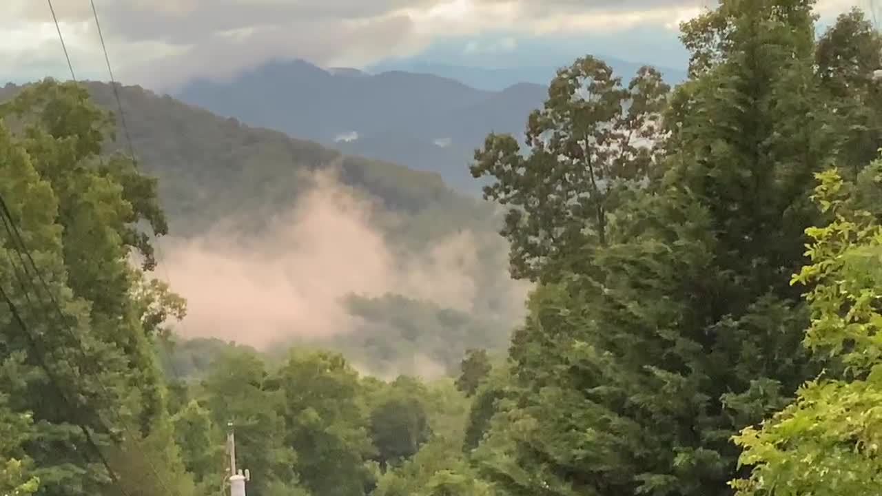 North Carolina High Country after the storm at The Treehouse 🌳 NW NC Appalachia