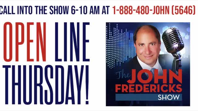 The John Fredericks Radio Show Guest Line-Up for Thursday Sept. 16,2021