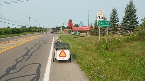 Entering Kenton Ohio