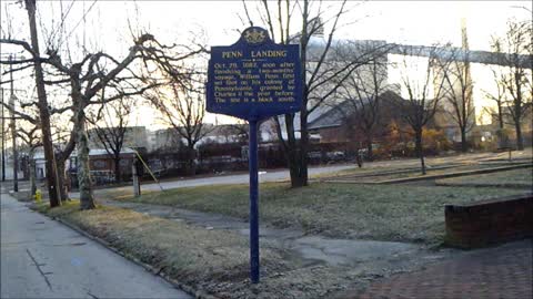 Penn's landing in Chester, PA