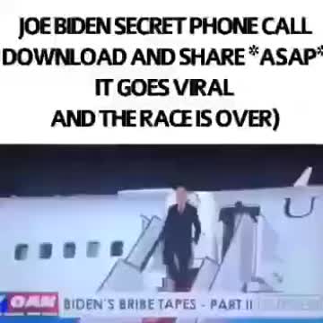 SECRET BIDEN CALL UKRAINE PRESIDENT AFTER TRUMPS VICTORY 2016 EXPOSED