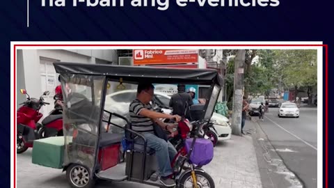 Pagpapatupad ng polisiya, ipinanawagan sa halip na i-ban ang e-vehicles