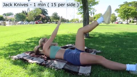 Hourglass Abs Workout | 10 Minutes