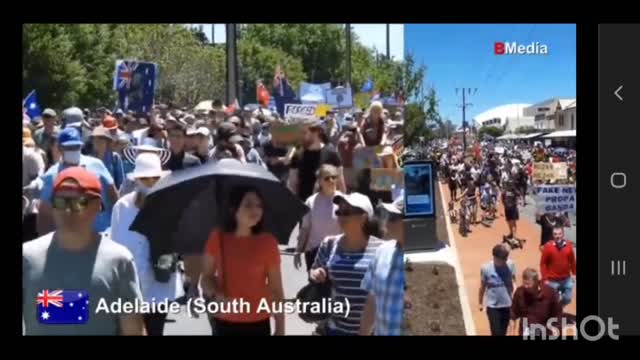 Australia Freedom Rally Compilation [Nov 27, 2021] #ArrestBillGates