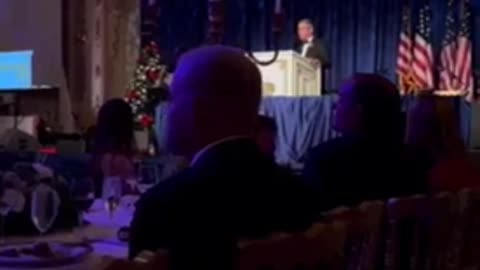 Mel Gibson Speaks at Mar-A-Lago