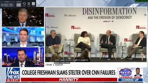 Brian Stelter vs #college freshman