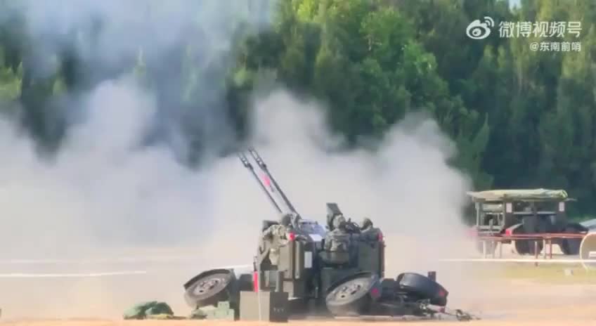 Footage of China's military exercises in Fujian province