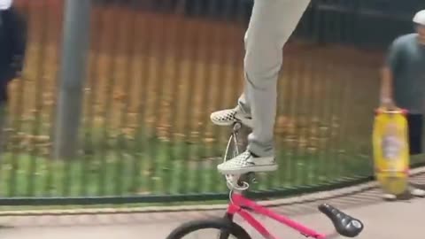 Amazing bike skills