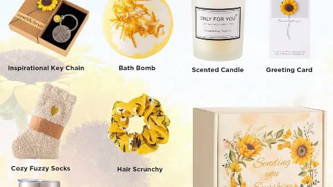 Sunflower Gifts for Women – Brighten Her Day! Happy New Year Gift For Her 2025