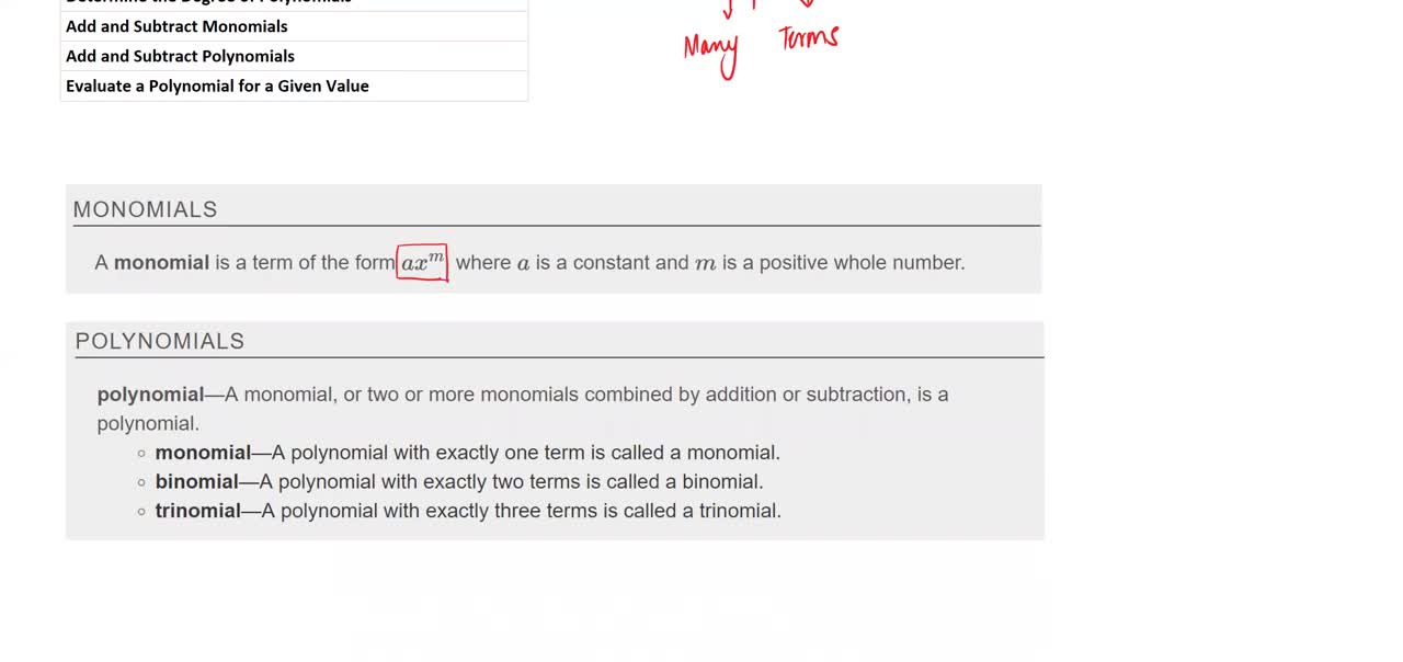 Math62_MAlbert_6.1_Add and subtract polynomials