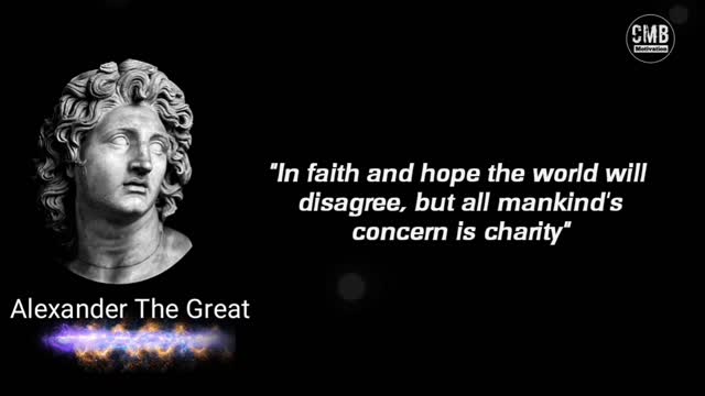 Alexander The Great Quotes || Heaven Cannot Brook Two Suns ||