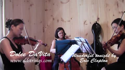 Wonderful Tonight by Eric Clapton (Dolce DaVita Strings Trio)