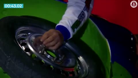 World record wheel change