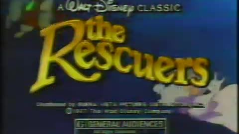 March 17, 1989 - 'The Rescuers' Returns to Movie Theaters