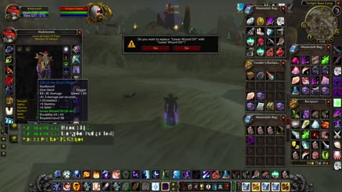 World of Warcraft Classic Shadow Priest Grindage Silithus