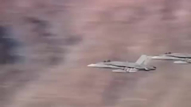 F_A-18 Hornet Dogfight Kill on Mig-21 Plus Bombing Gulf War.