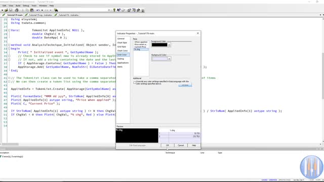 Tutorial 179 | Using AppStorage in the calculation of price change since program first applied