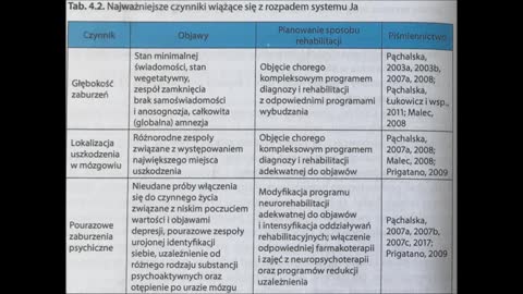 4.1 JA UTRACONE I ODZYSKANE 4.1 URAZY MÓZGU I ROZPAD SYSTEMU JA