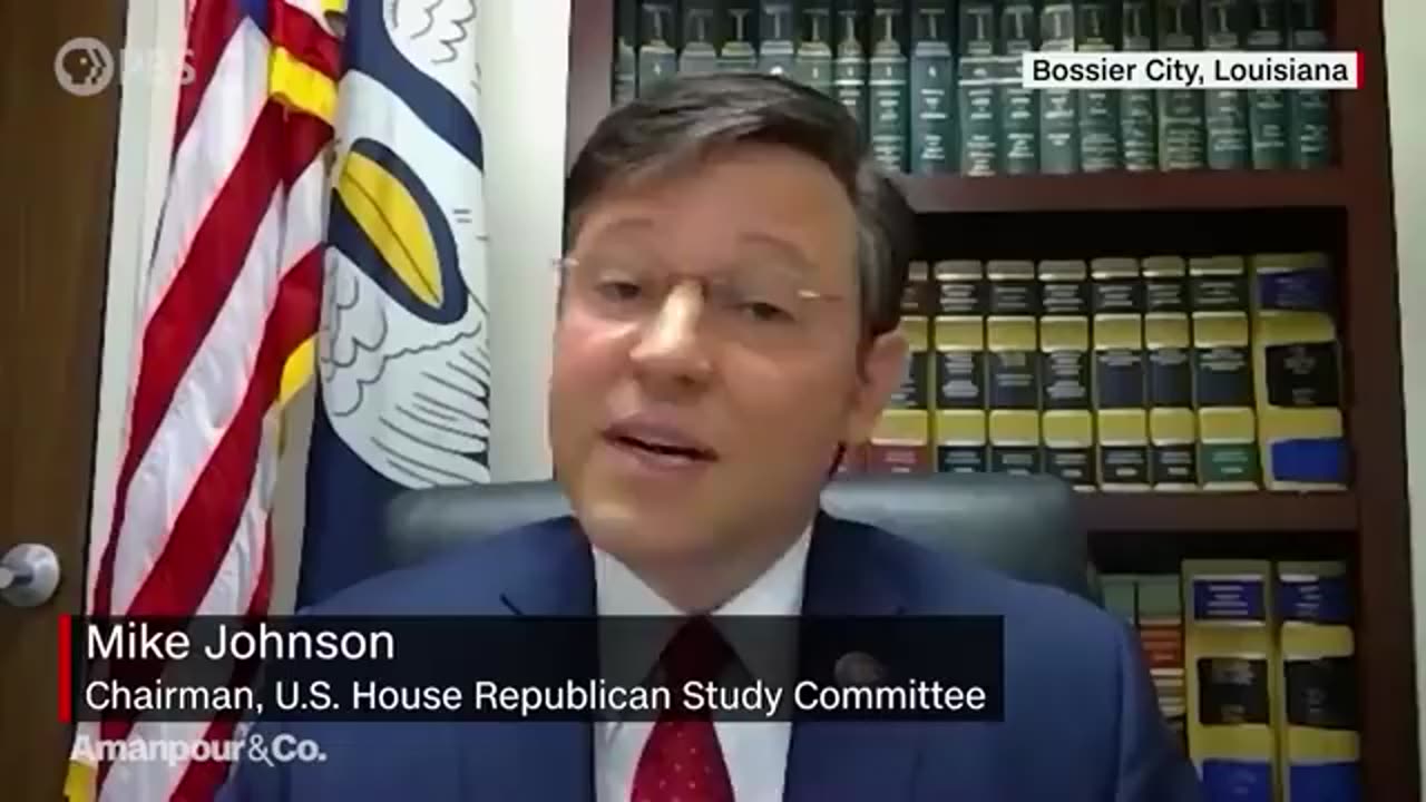 Speaker Mike Johnson ..what he actually said on race