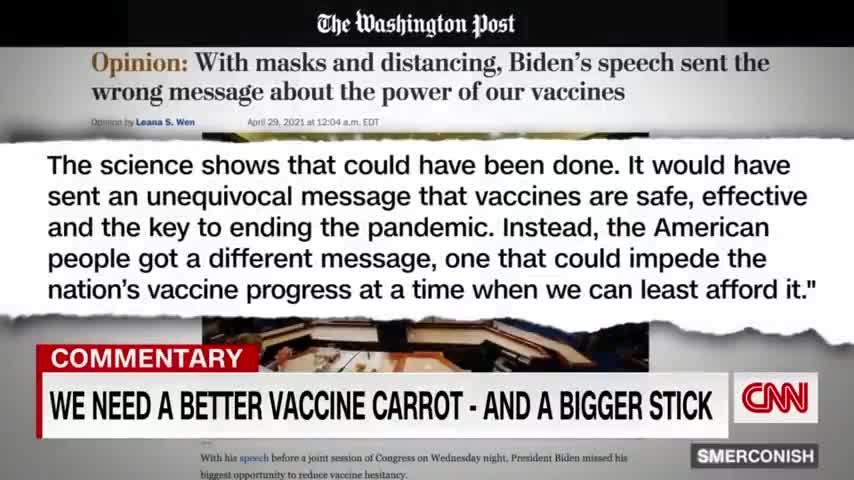 Smerconish: We need a better vaccine carrot -- and a bigger stick