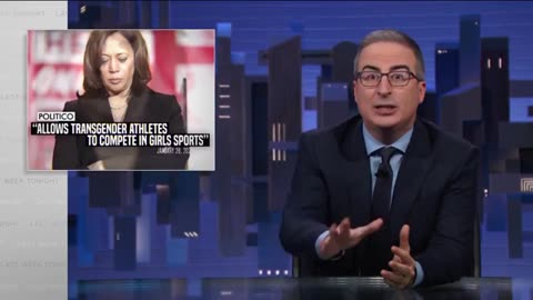 JOHN OLIVER URGES DEMOCRATS TO DOUBLE DOWN ON TRANS ATHLETES