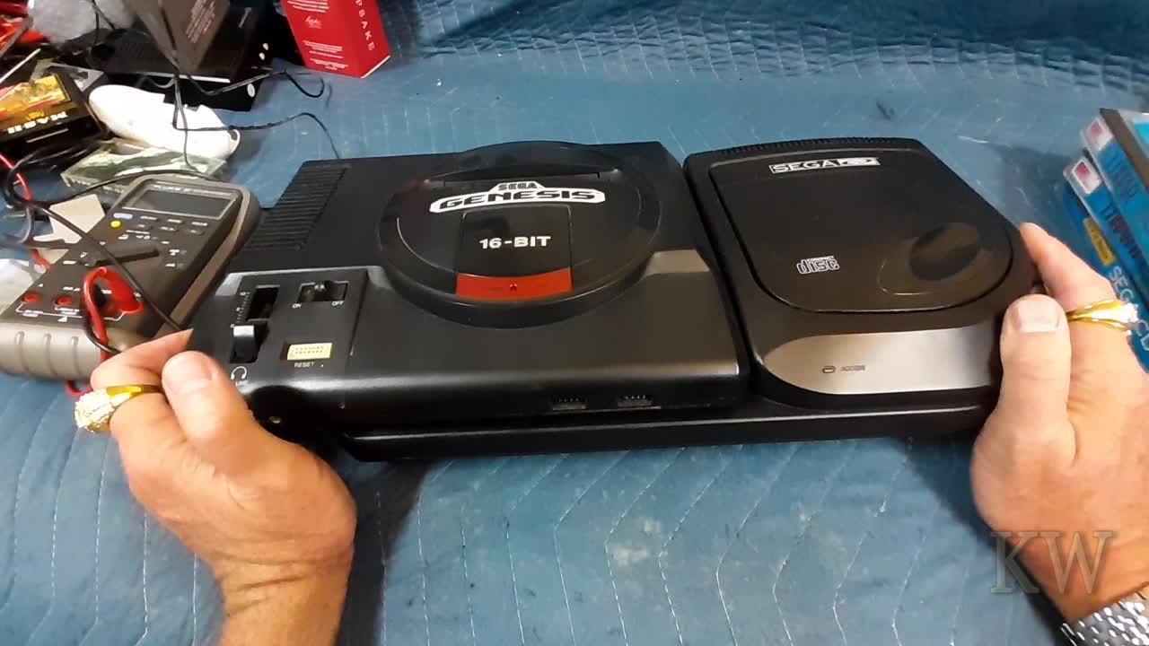 SegaCD Testing