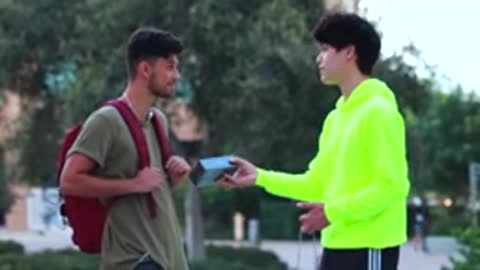 Giving Iphone