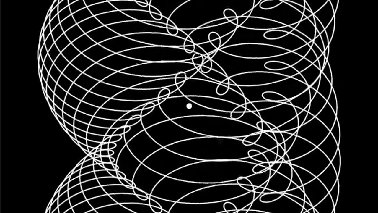 Multidimensional Spirograph _ Spinning forward or backward_ #shorts #4d #illusion