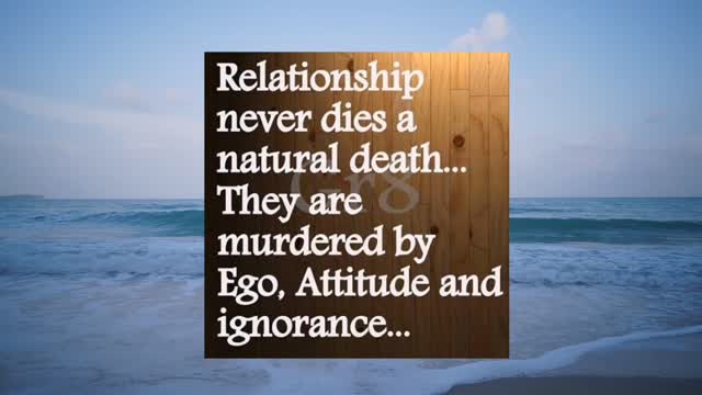 Trust is the glue that binds relationships.