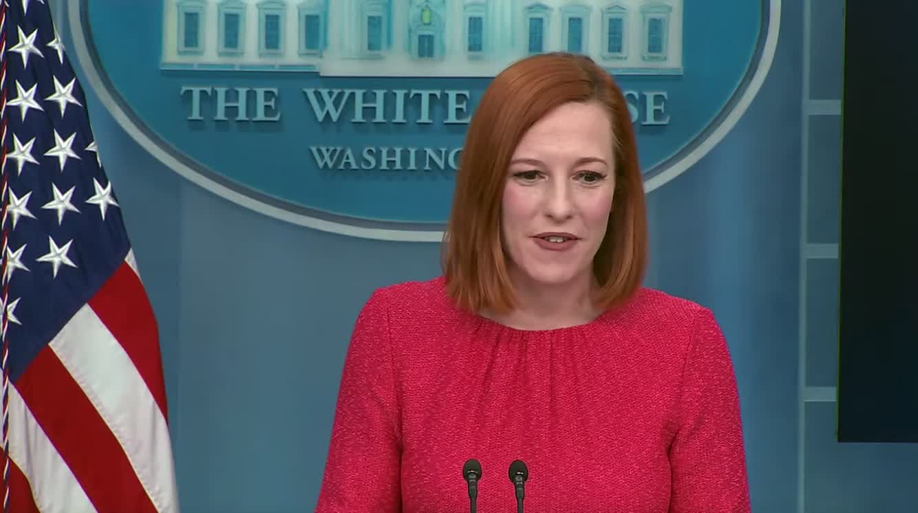 Psaki says Biden is "more of an evening person."