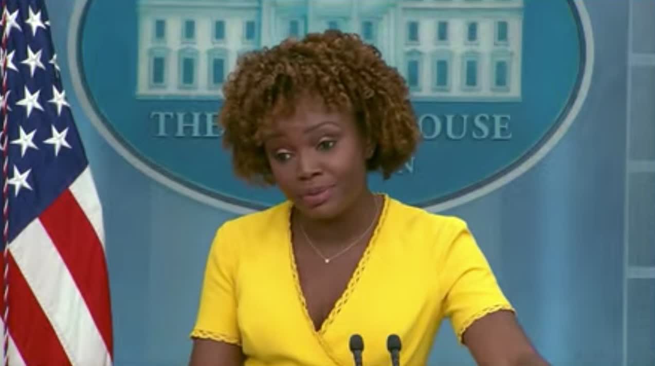 Peter Doocy asks Karine Jean-Pierre why Psaki would say crime is huge vulnerability for Democrats