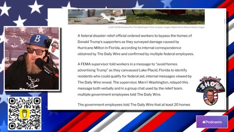 FEMA ordered workers to ignore Trump Supporters?