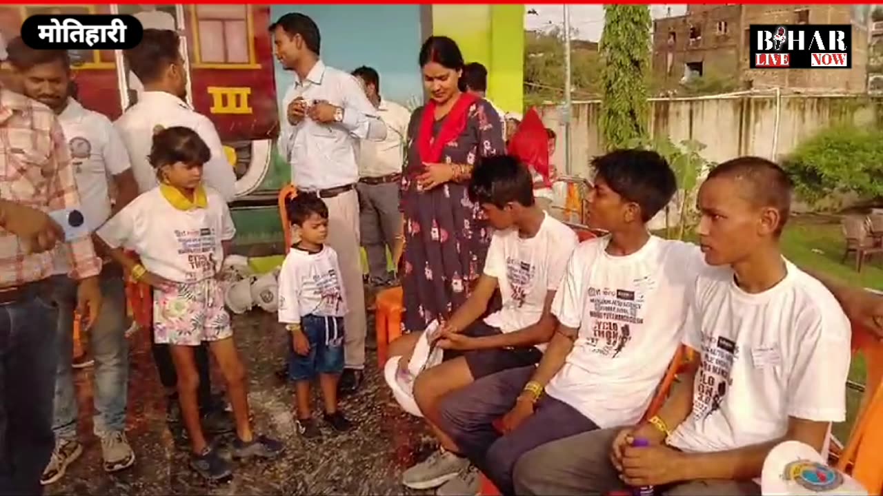 चकिया में मारवाड़ी युवा मंच द्वारा आयोजित हुआ साइक्लोथॉन कार्यक्रम.साइकिल चलाओ फिट रहो.