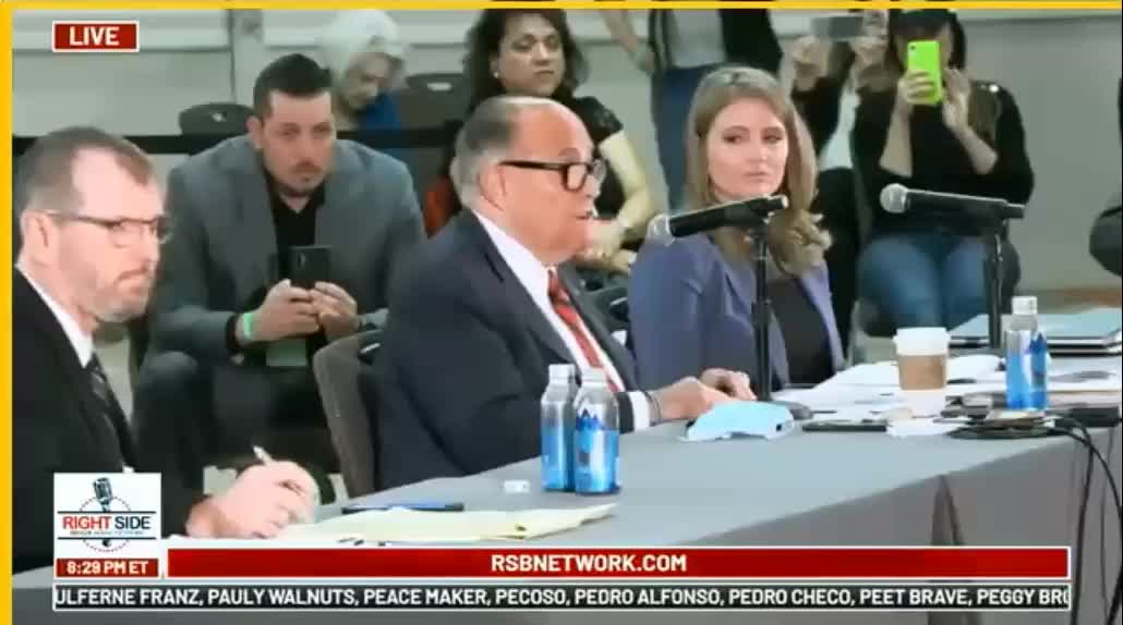 Giuliani - 769 Thousand Illegal votes - Arizona Hearing 11/30/20