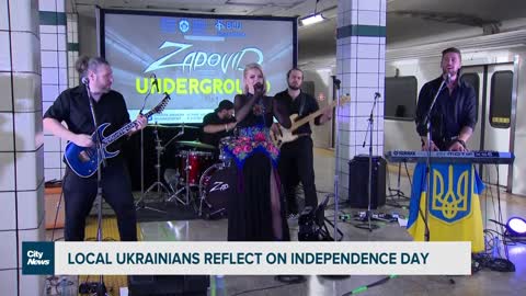 Evening events marking Ukrainian Independence Day