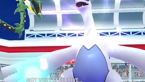 Pokémon Go: Lugia 5 - Star Raid Gameplay (No audio this time)