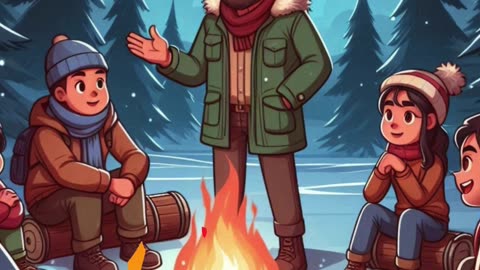 Fire is warm because it loves us